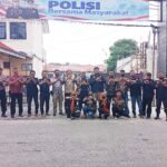 Peduli Kabut Asap, DPC PENDAWA Tebingtinggi Bersama FKPPI dan Polres Bagikan Masker kepada Pengguna Jalan